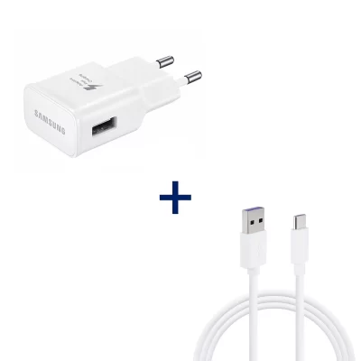 Samsung Galaxy M31 fast Charger and Cable 15W