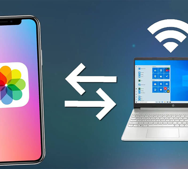 انتقال فایل از آیفون به کامپیوتر بدون کابل