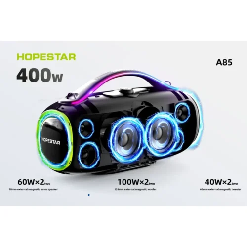 اسپیکر بلوتوثی قابل حمل مدل A85-S